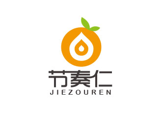 朱紅娟的節(jié)奏仁干果食品商標設計logo設計