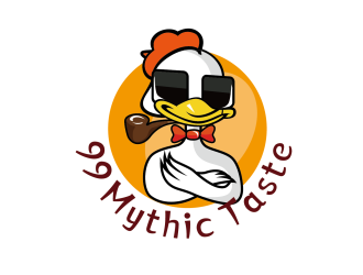 安冬的99 Mythic Taste（成功時(shí)期的鴨子）logo設(shè)計(jì)