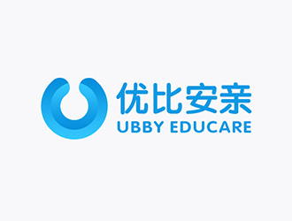 吳曉偉的優(yōu)比安親兒童教育logo設(shè)計