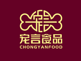 唐國強的山東寵言食品有限公司logo設計