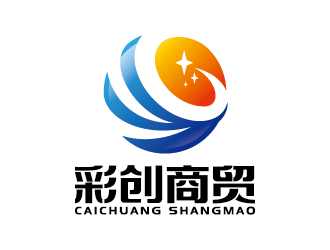 王濤的淄博彩創(chuàng)商貿(mào)有限公司logo設(shè)計