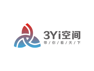 鄭錦尚的3 Yi 空間logo設(shè)計