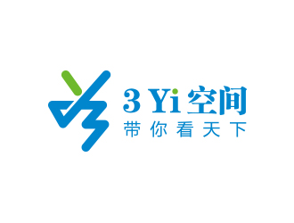 楊勇的3 Yi 空間logo設(shè)計