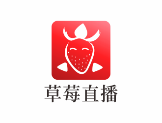 林思源的草莓直播APP電商logo設(shè)計(jì)logo設(shè)計(jì)