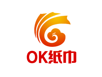 余亮亮的ok紙巾logo設(shè)計