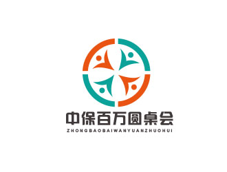 朱紅娟的中保百萬圓桌會logo設(shè)計