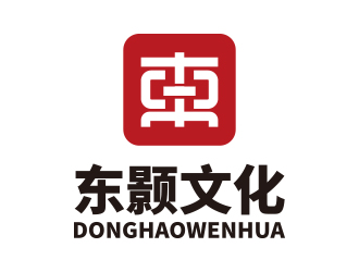 山東東顥文化傳媒有限公司   logo設(shè)計