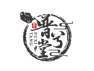 葉美寶的普兮堂茶文化logo設(shè)計(jì)