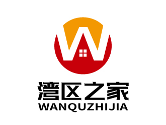 張俊的灣區(qū)之家地產標志設計logo設計