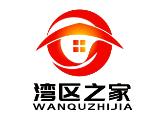 李杰的灣區(qū)之家地產標志設計logo設計