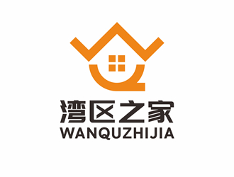 唐國強的灣區(qū)之家地產標志設計logo設計