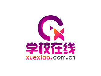 秦曉東的學校在線logo設計