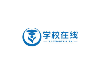 朱紅娟的學校在線logo設計