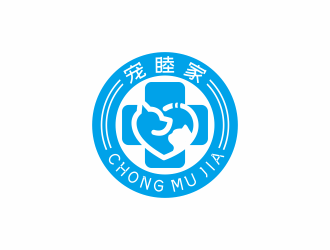 何嘉健的寵睦家動物醫(yī)院logo設計