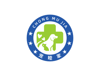 姜彥海的寵睦家動物醫(yī)院logo設(shè)計