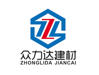 趙鵬的江蘇眾力達建材科技有限公司logo設計