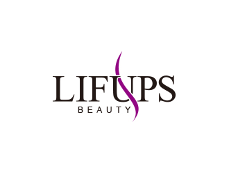 黃安悅的LIFUPS Beauty 護(hù)膚品logo設(shè)計(jì)