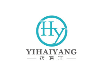 朱紅娟的yihaiyang衣海洋logo設計