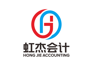 唐國(guó)強(qiáng)的虹杰會(huì)計(jì)logo設(shè)計(jì)