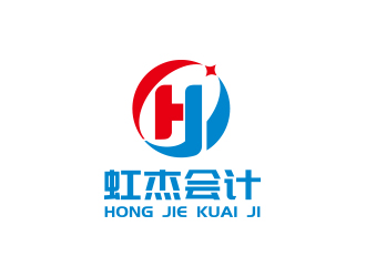 楊勇的虹杰會(huì)計(jì)logo設(shè)計(jì)