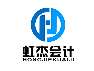 李杰的虹杰會(huì)計(jì)logo設(shè)計(jì)