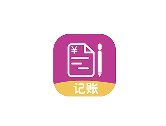 秦曉東的記賬logo設計