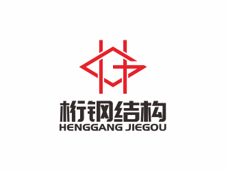 何嘉健的上海桁鋼結(jié)構(gòu)設(shè)計(jì)有限公司logo設(shè)計(jì)