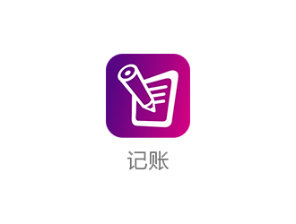 鄭錦尚的記賬logo設計