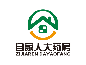 葉美寶的自家人大藥房logo設(shè)計(jì)