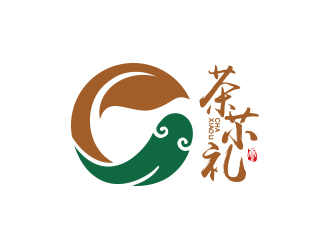 黃安悅的茶?禮logo設(shè)計