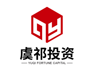 張俊的上海虞祁投資管理有限公司logo設(shè)計