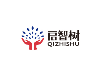 高明奇的啟智樹logo設(shè)計