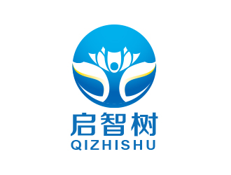 黃安悅的啟智樹logo設計