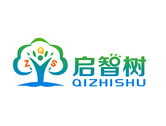 李杰的啟智樹logo設(shè)計