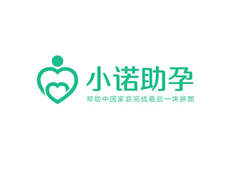 吳曉偉的小諾助孕中文字體設(shè)計logo設(shè)計