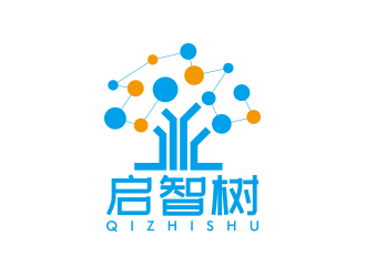 孫金澤的啟智樹logo設(shè)計