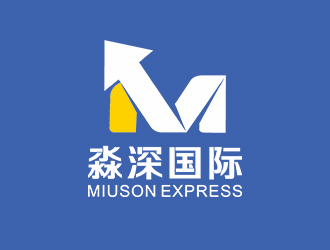 鄭錦尚的淼深國際跨境出口logo設計