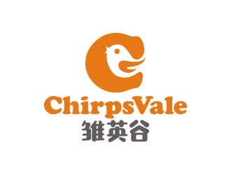 曾翼的雛英谷/ChirpsVale英語(yǔ)教育logo設(shè)計(jì)logo設(shè)計(jì)