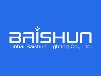 向正軍的Linhai Baishun Lighting Co., Ltd.logo設計