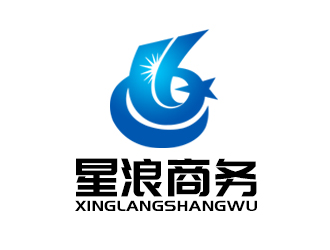 余亮亮的廣西星浪商務服務有限公司logo設計