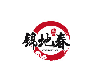 陳川的錦地春logo設計