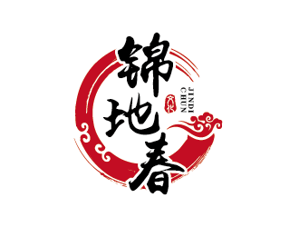 王濤的錦地春logo設計