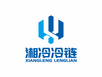 何嘉健的湘冷冷鏈logo設(shè)計