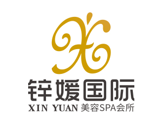 向正軍的鋅媛國際美容SPA會所logo設(shè)計