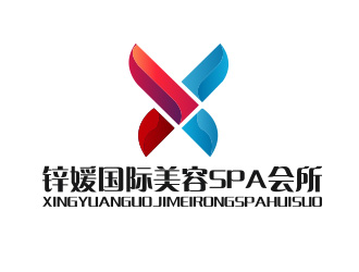 陳川的鋅媛國際美容SPA會所logo設(shè)計