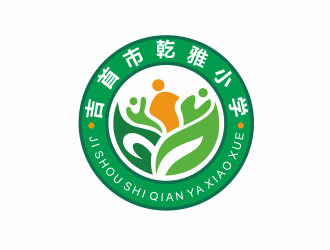 黃俊的小學校徽logo設(shè)計logo設(shè)計