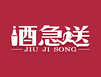 楊福的酒急送logo設(shè)計(jì)