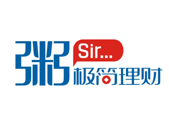 趙鵬的粥Sir極簡理財標(biāo)志設(shè)計logo設(shè)計