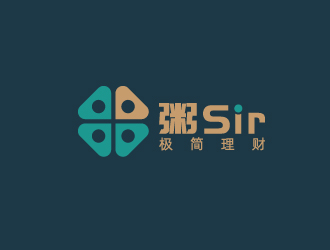 劉祥慶的粥Sir極簡(jiǎn)理財(cái)標(biāo)志設(shè)計(jì)logo設(shè)計(jì)