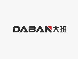 吳曉偉的daban 大班l(xiāng)ogo設(shè)計